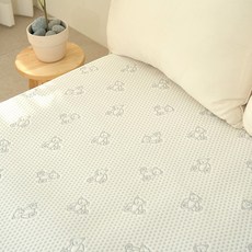 리에또 아기 방수요 에코 쿨 방수패드 유아 여름 냉감매트, 쿨 베어