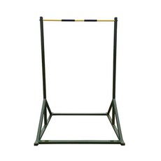 야외 철봉 실외 간이 맨몸 턱걸이 평행봉 운동 수평, 2.2m/2m(그린)