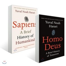 Sapiens + Homo Deus 세트 (사피엔스 + 호모 데우스 원서 세트) : A Brief History of Humankind / Tomorrow, Vintage Books, Yuval Noah Harari