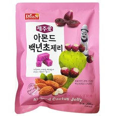 제주애 아몬드 백년초 제리, 3개, 200g, 아몬드 백년초맛