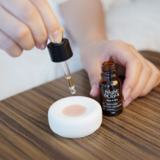 킹아로마 나잇어클락 천연 숙면 힐링, 아로마스톤 2개, 2개