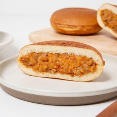 여수삼합당 빵지순례 단팥 피자 호빵 찐빵 겨울간식 7종, 와사비마요 삼합빵 5개, 1세트, 170g