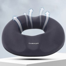 사무실 치질 도넛방석 임산부 회음부방석 그레이 네이비 사각, 옵션2: 여성용 - 네이비, 1개