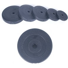 포스스포츠 블랙원판1.5kg~10kg 역기원판 바벨, 블랙, 2개, 1.5kg