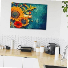 액자 해바 S 침실 포스터 패브릭 거실 인테리어 대형 59000EA 1EA, 본상품