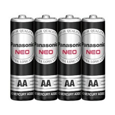 Panasonic 國際牌 AAA 碳鋅電池, 1個, 碳鋅3號電池-4入裝
