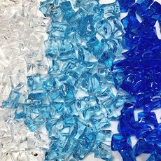 꼬모가든 얼음 구슬 (10색) 화병 수반 어항 장식 아크릴구슬, 노랑