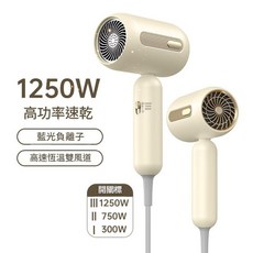 粉色2000W吹風機，附360°旋轉風嘴, 1個, 美規110v32