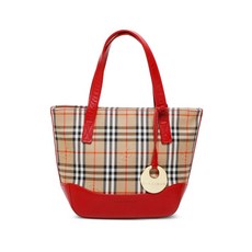 버버리 중고 1990-2010 노바 체크 미니 핸드백