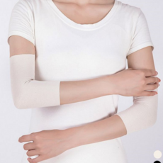 모달 팔꿈치 보호대 데일리 부드러운 실내용 얇은 팔꿈치 보호대 여성