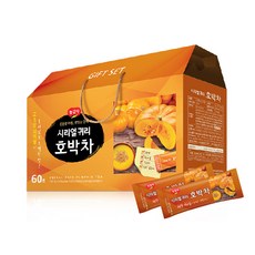 광야식품 시리얼 귀리 호박차 선식 프리미엄 선물세트 60포 1200g, 20g, 60개입, 1개