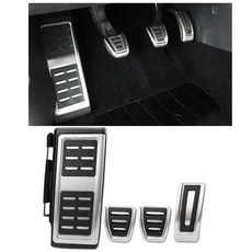 스포트백 카브리오 리무진 자동차 페달 커버 카 패드, 1. 4 Pcs MT With Rest, 기본