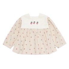 [블루독베이비]니트라이크스퀘어블라우스 45A14-310-01 588802