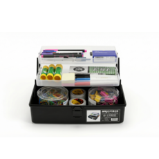 브레인 2단 태클박스 소품 필기구 공구함 정리함