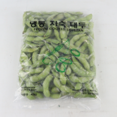 냉동 대두 껍질콩 삶은콩 450g, 5개