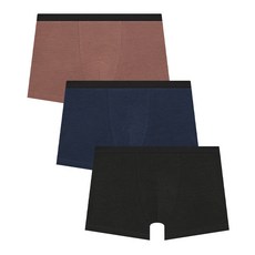 수아팜 남아용 베이직 코튼 드로즈 3매 세트 (10대 아동 속옷 주니어 초등 학생 청소년 사각 팬티 KC인증)