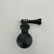 1.5인치 38mm 볼 램 마운트 라운드 플레이트 베이스 포함 AMPS 차량 산업용 보트 받침 마운트 C 사이즈 더, 01 검정색