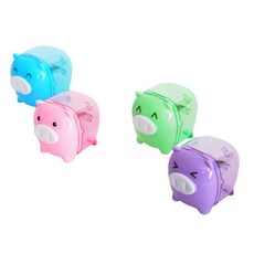 아기돼지 연필깎이 X8개 (랜덤) 수동식 캐릭터 어린이sann111405ii+wda