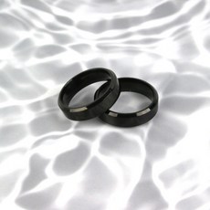 [GB가빈스토어] 블랙 써지컬스틸 티타늄반지 반지악세사리 남자패션반지 남성패션반지