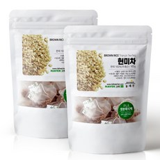 기타 늘해찬 국산 볶은 현미차 전통차 100티백, 2개, 50개, 1g