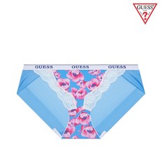 [백화점 정품] 게스언더웨어 게스 핑크 블러썸 힙스터 헴라인팬티 GBWBP244PK