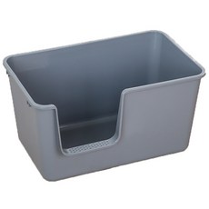 一體式貓砂盆 封閉式貓砂盆 加高防撥砂 防臭 特大貓砂盆 半封閉貓砂盆 寵物用品, 1個, 限時優惠【大號 經典】岩灰(附貓鏟), 岩灰