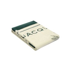 자크뮈스 로고 자카드 비치 타월