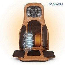 닥터웰 온열공기압 전신마사지기 목어깨허리등 가정용 부모님선물, DR-1003E