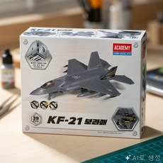 On동네 프라모델 전투기만들기 4D키트 KF-21 보라매 프라모델 밀리터리프라모델