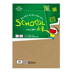 삼원 크라프트보드 A4 258g 크라프트지 6매입, 1개