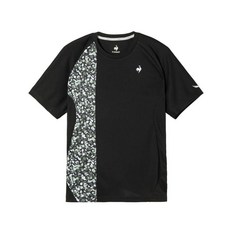 르꼬끄 남성 테니스 티셔츠 그래픽 게임셔츠 LN5FHT11M 블랙