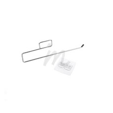 꿀이맘 무타공 부착식 키친타월 걸이 자석형키친타올걸이