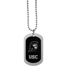 Siskiyou Sports NCAA 유니 크롬 태그 목걸이 216259 3828798654, USC Trojans