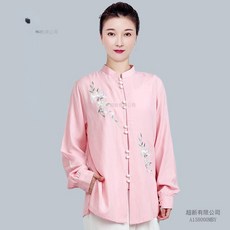 小和山 太極服 女 款 棉麻 練功服