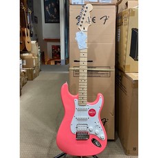 Squier Sonic Stratocaster 電吉他 大溪地珊瑚色 HSS 單單雙 總代理保固, 單琴