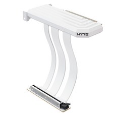 HYTE PCIe 5.0 하이퍼 라이저 케이블 (스노우 화이트)