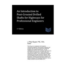 (영문도서) An Introduction to Post-Grouted Drilled Shafts for Highways for Professional En... Paperback, Independently Published, English, 9798303203815