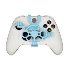 Xbox ONE X/S/Elite 게임 컨트롤러용 TXW 미니 레이싱 스티어링 휠 ONE용 컨트롤러 휠 부착 액세서리(블루), 블루, 1개