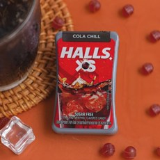 호올스 홀스 무설탕 콜라 캔디 Halls XS Cola, 1개, 12.6g