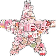 쿠쿠스토어 50PCS Fenqu 유원지 스티커 향수 노트북 전화 홈 수하물 스케이트 보드 선물 아트 그림 기타 데, 01 50PCS