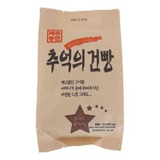 제주능연 옛날맛 그대로 추억의 건빵, 155g, 5개
