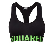 디스퀘어드2 로고 스포츠 브라