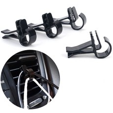 차량용 송풍구 다용도 마스크걸이 마스크후크 4P