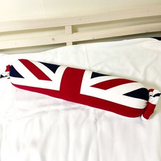 TD 순면 롱쿠션 가드쿠션 바디필로우 2인캔디 커버 & 솜포함 사탕베개, 유니언잭 바디필로우(솜포함)