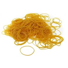 노란 고무줄 고무끈 고정밴드 노랑고무줄 문구용 밴딩 chl+677Ko