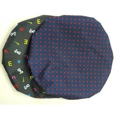 수연패션 국내생산 고급형 셀프 홈케어 트리트먼트 샤워 방수 헤어캡 염색 파마 2개 한세트, 1세트, 블루 떙떙이 블랙 빈티지