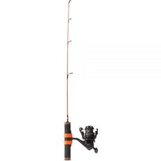 13 낚시 히트웨이브 아이스 콤보 66cm(26인치) ML (중간 조명) 얼음 낚싯대 및 릴 콤보 팬피쉬 크래피 및 퍼치를 위한 민감한 동작 내구성 있는 막대