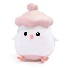 무둥 병아리 꼬꼬 무드등 수면등, 핑크