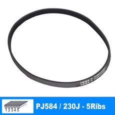 모델 변속기 RC 모터 PJ559 벨트용 220J 벨트 DIY 리브, 1Piece 5Ribs, 1개