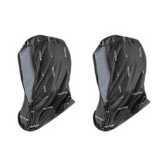 TIGHTEND 高爾夫球面遮陽罩 2入, 黑色